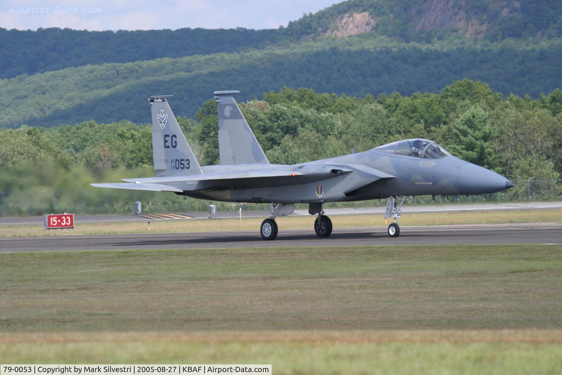 79-0053, 1979 McDonnell Douglas F-15C Eagle C/N 0597/C122, Barnes 2005