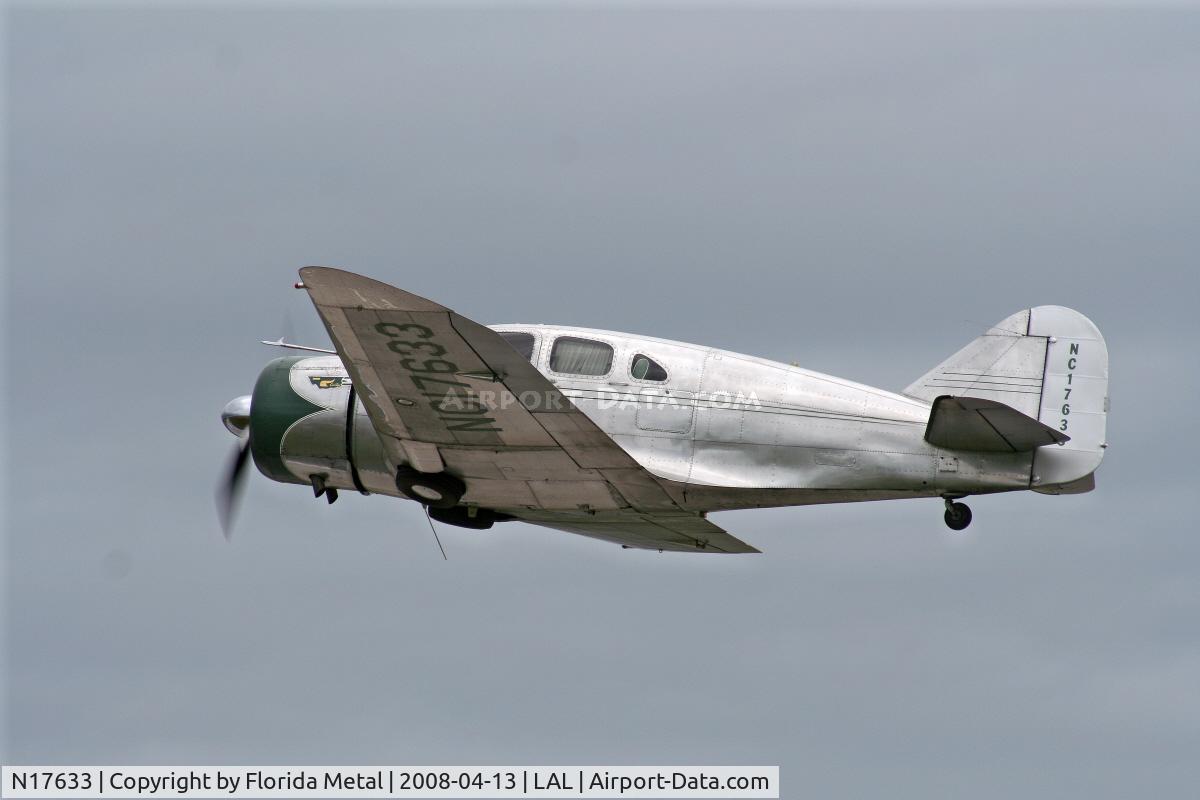 N17633, 1939 Spartan 7W Executive C/N 21, Spartan 7W