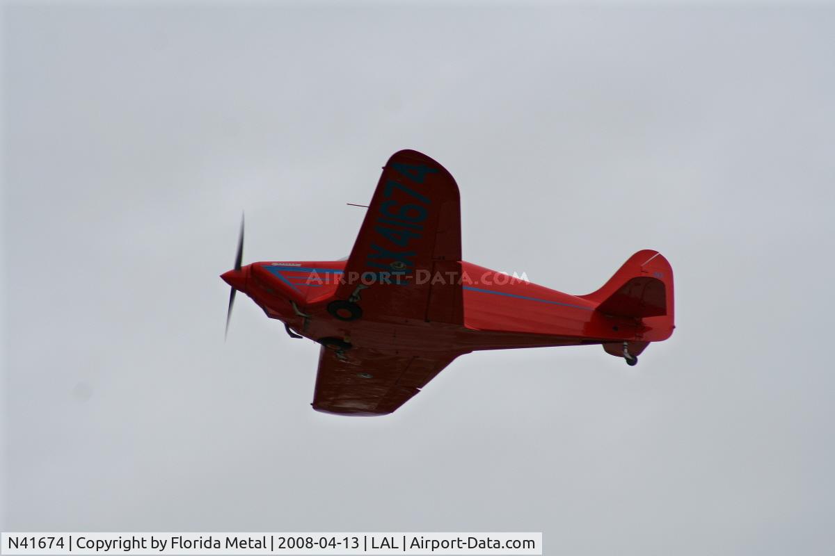 N41674, 1942 Johnson ROCKET 125 C/N 101, Johnson Rocket 125
