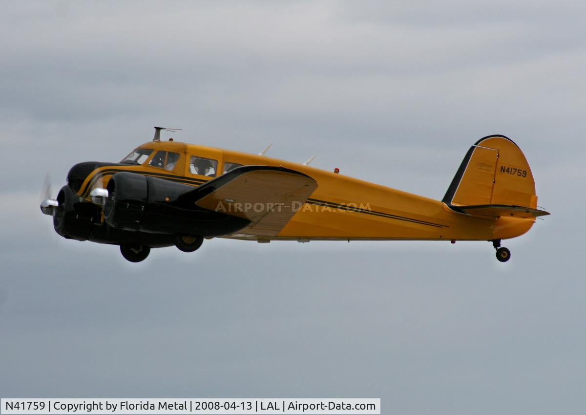 N41759, 1944 Cessna UC-78 (T-50) Bobcat C/N 5807, Cessna T-50 Bobcat