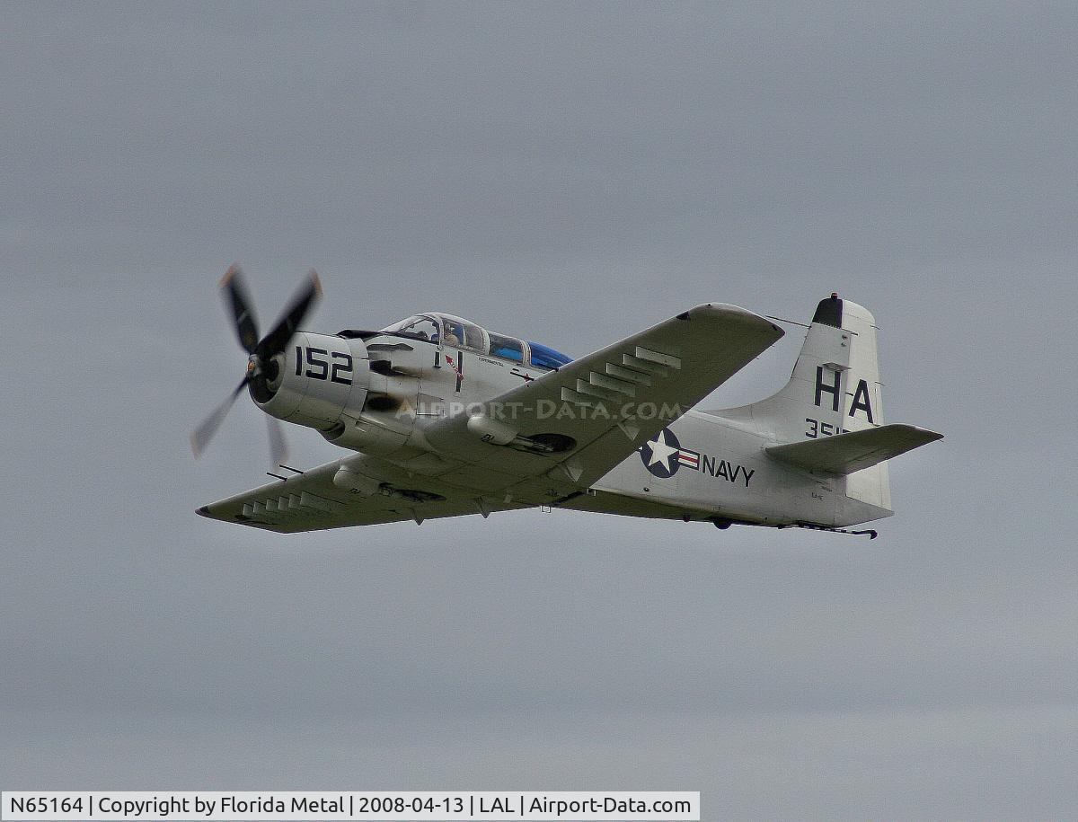 N65164, 1955 Douglas EA-1E Skyraider AD-5W C/N 55-471DH, EA-1E Skyraider