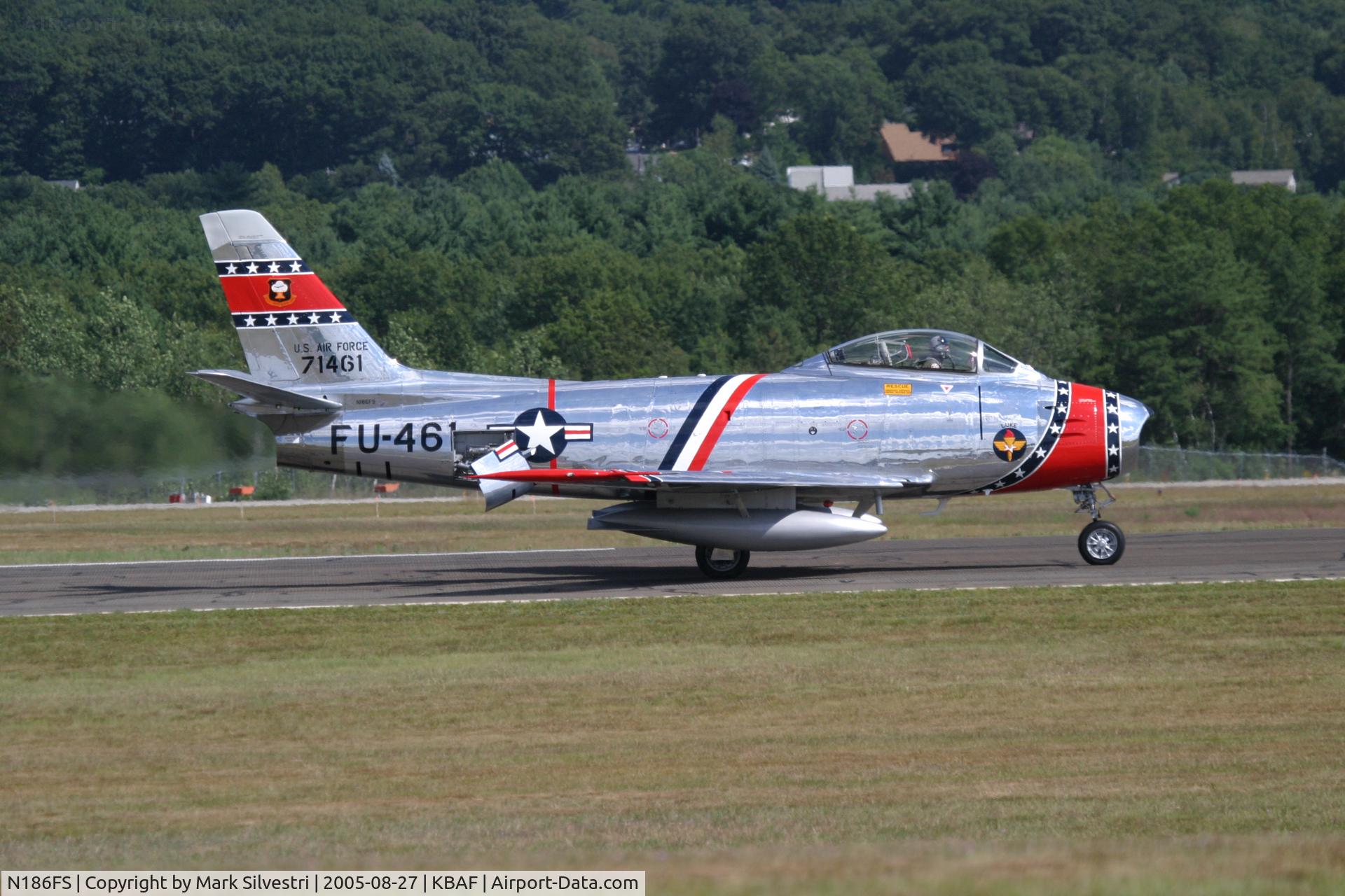 N186FS, 1956 Canadair CL-13B Sabre 6 C/N 1461, Barnes 2005