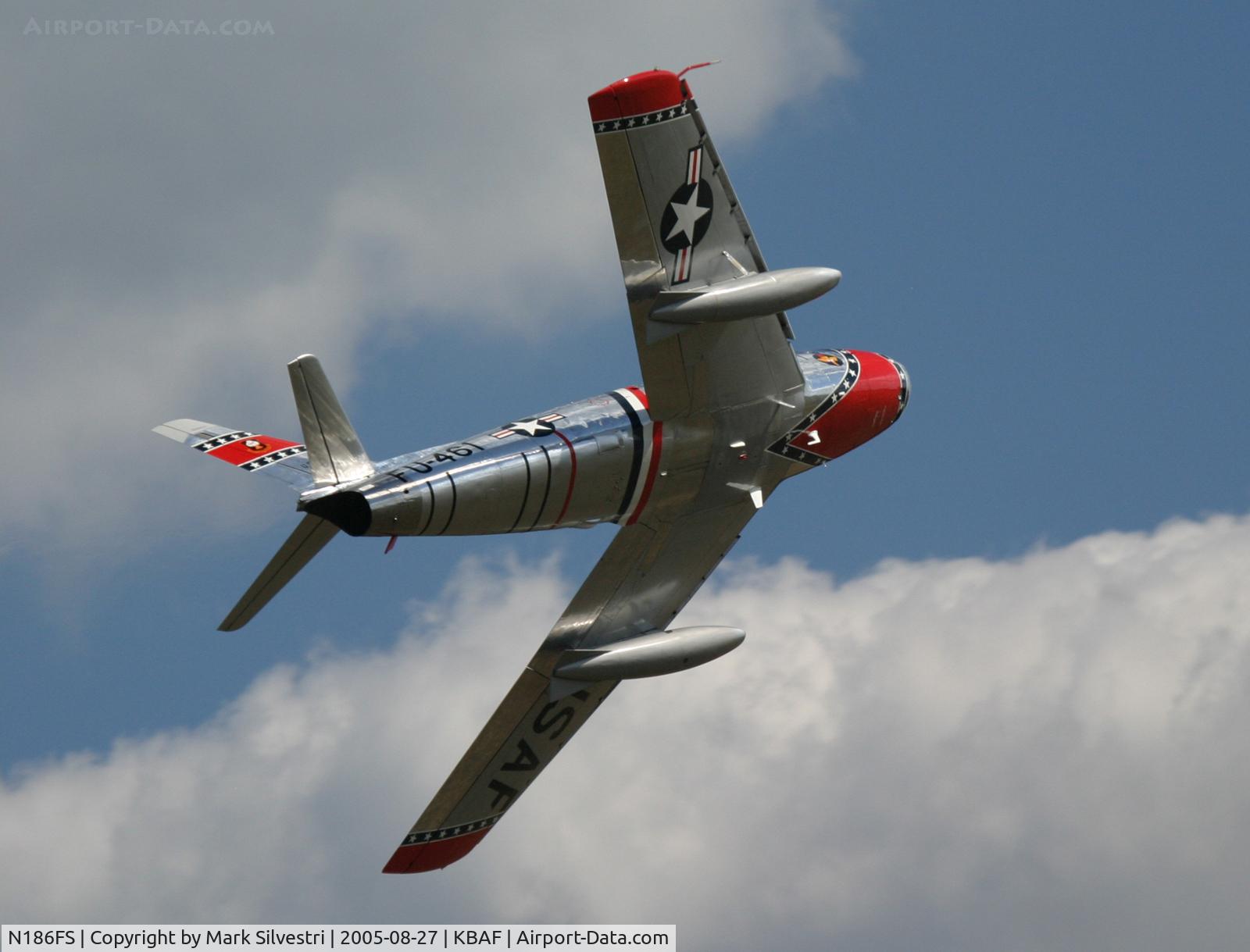 N186FS, 1956 Canadair CL-13B Sabre 6 C/N 1461, Barnes 2005