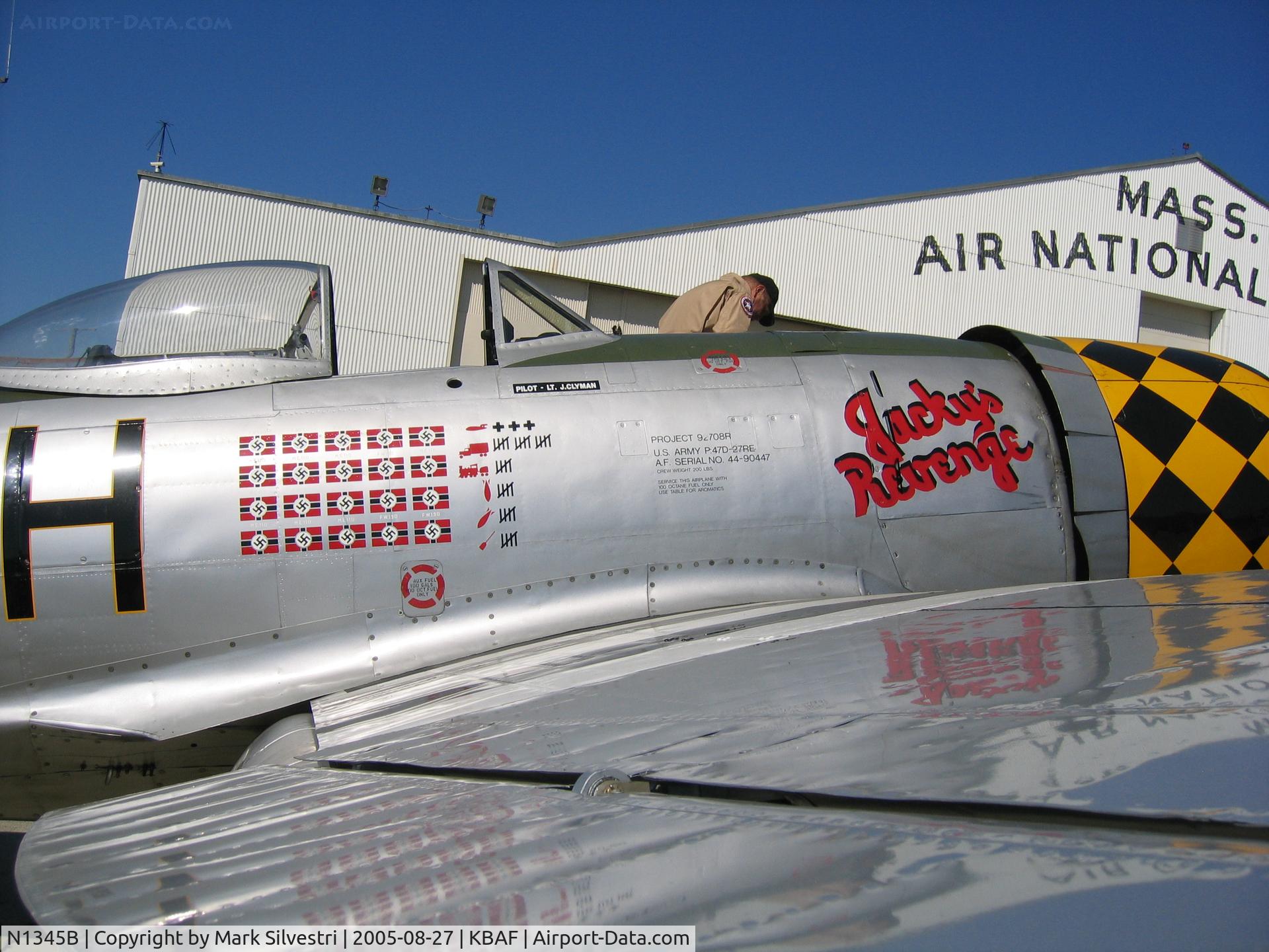 N1345B, 1945 Republic P-47D Thunderbolt C/N 399-55592, Barnes 2005
