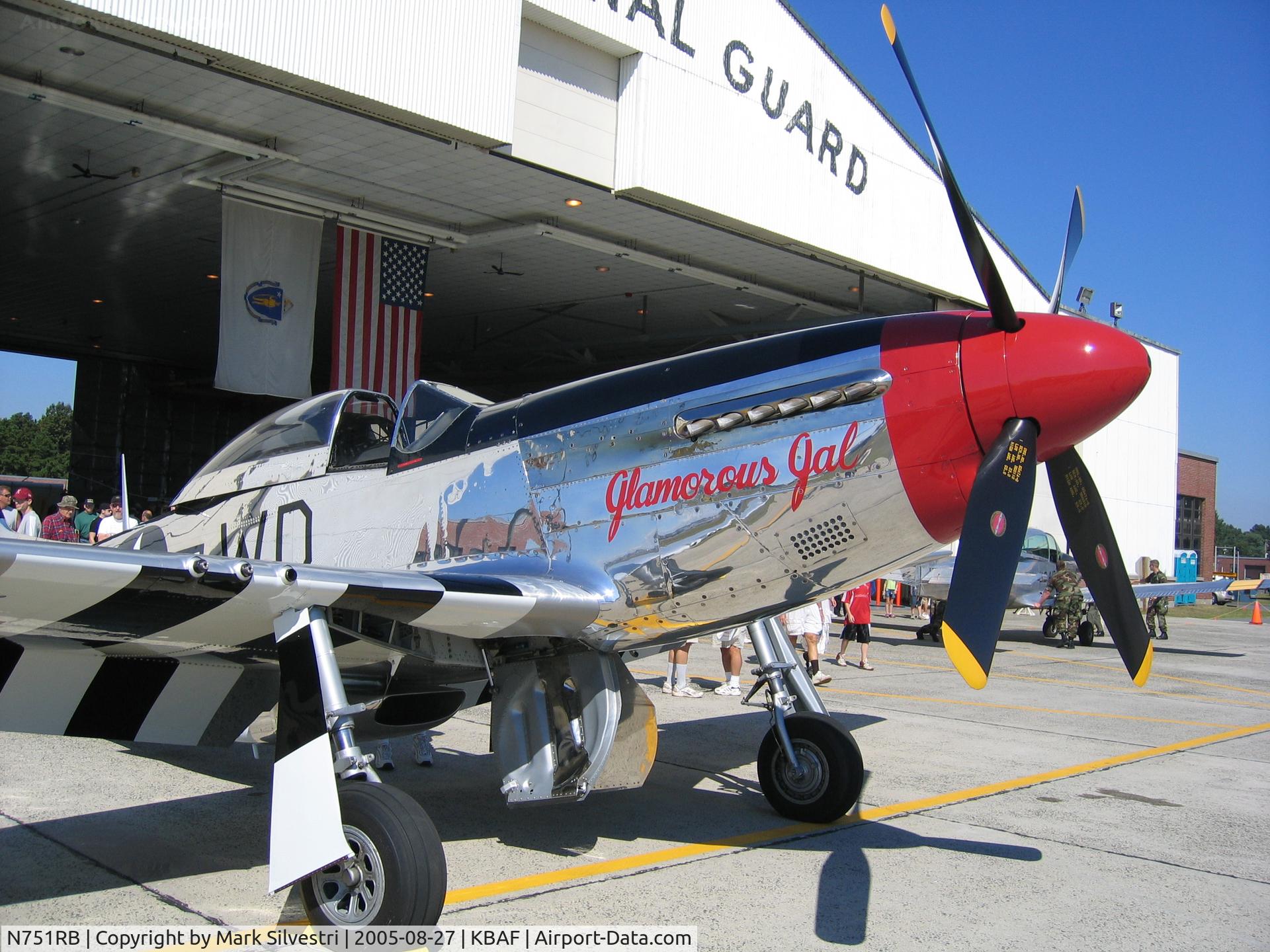 N751RB, 1944 North American P-51D Mustang C/N 44-13903JP, Barnes 2005