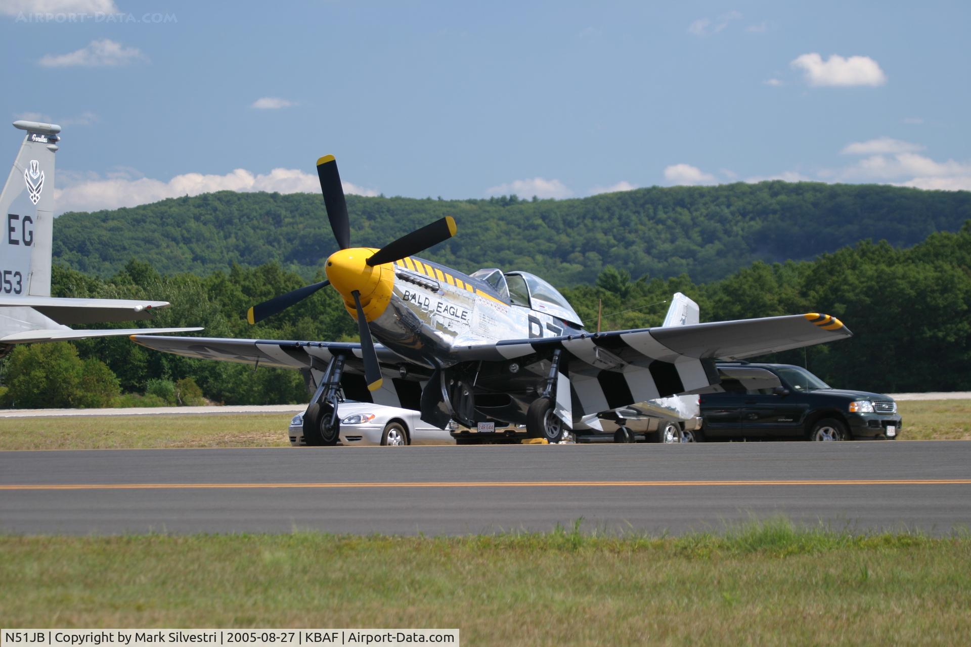 N51JB, 1944 North American P-51D Mustang C/N 122-39488, Barnes 2005