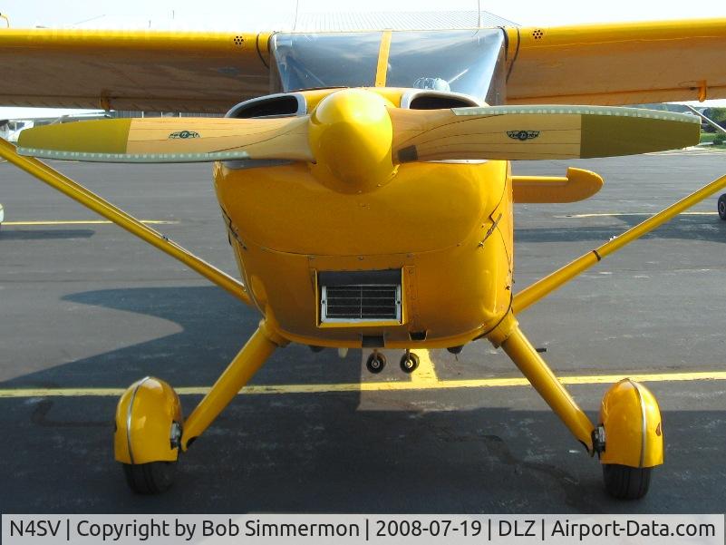 N4SV, 1948 Stinson 108-3 Voyager C/N 108-4727, Business end