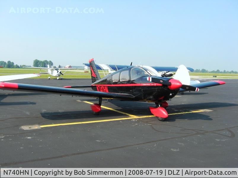 N740HN, 1967 Piper PA-28-235 Cherokee C/N 28-10887, On the ramp at Delaware, OH