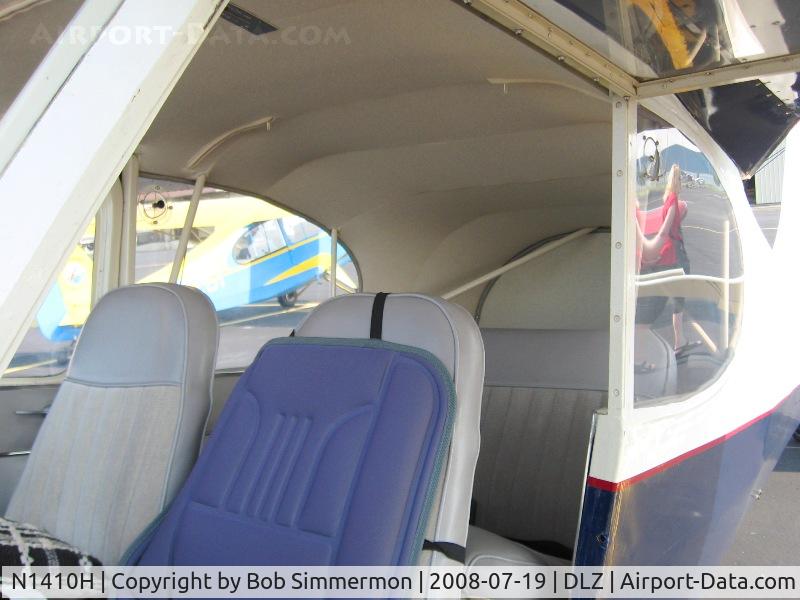 N1410H, 1949 Aeronca 15AC Sedan C/N 15AC-462, Nice interior