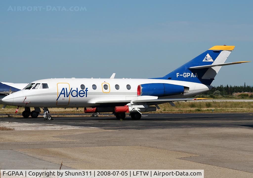 F-GPAA, 1967 Dassault Falcon (Mystere) 20C C/N 103, Parked at the Avdef apron...