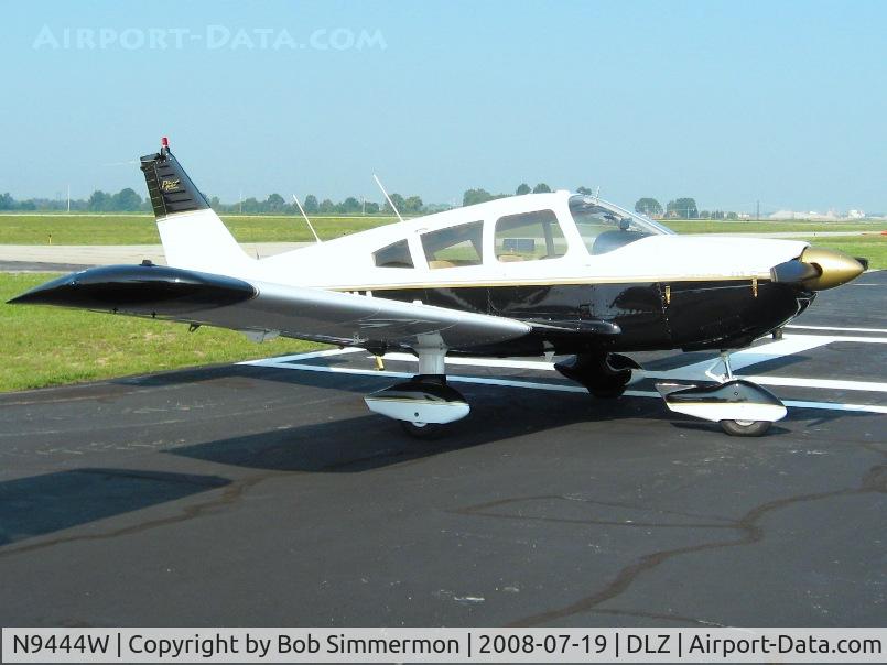 N9444W, 1969 Piper PA-28-235 Cherokee C/N 28-11163, On the ramp at Delaware, OH