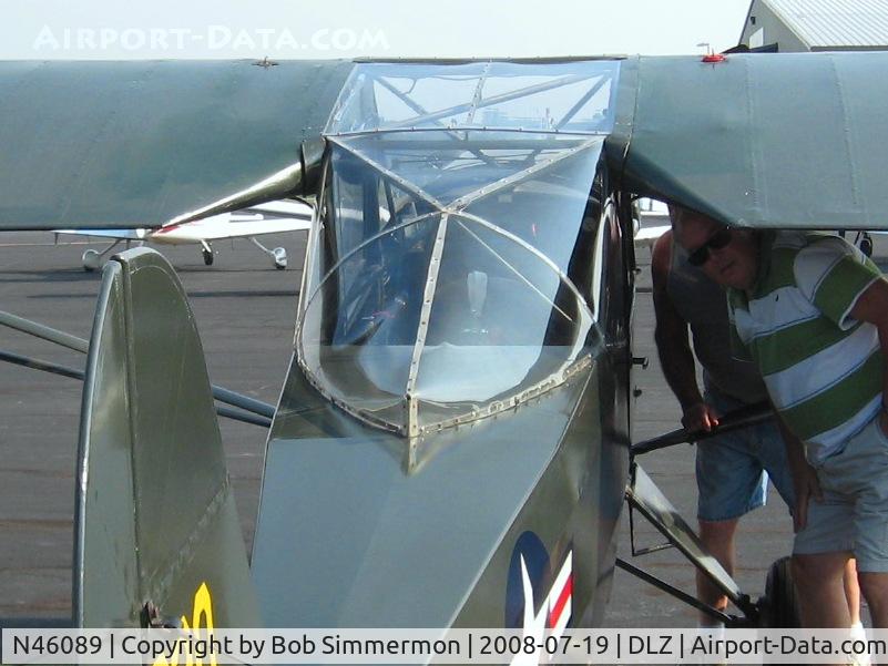N46089, 1942 Taylorcraft DCO-65 C/N 4230, The greenhouse