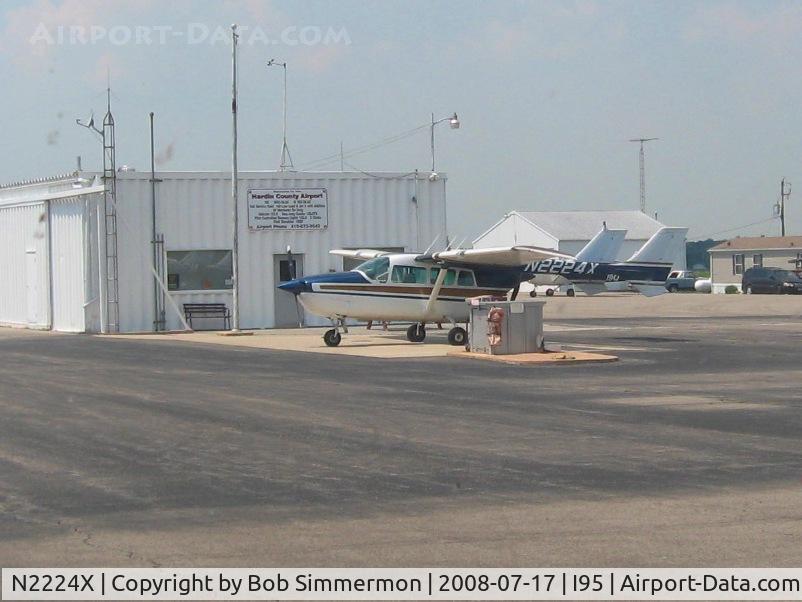 N2224X, 1965 Cessna 337 Super Skymaster C/N 337-0124, On the ramp at Kenton, OH