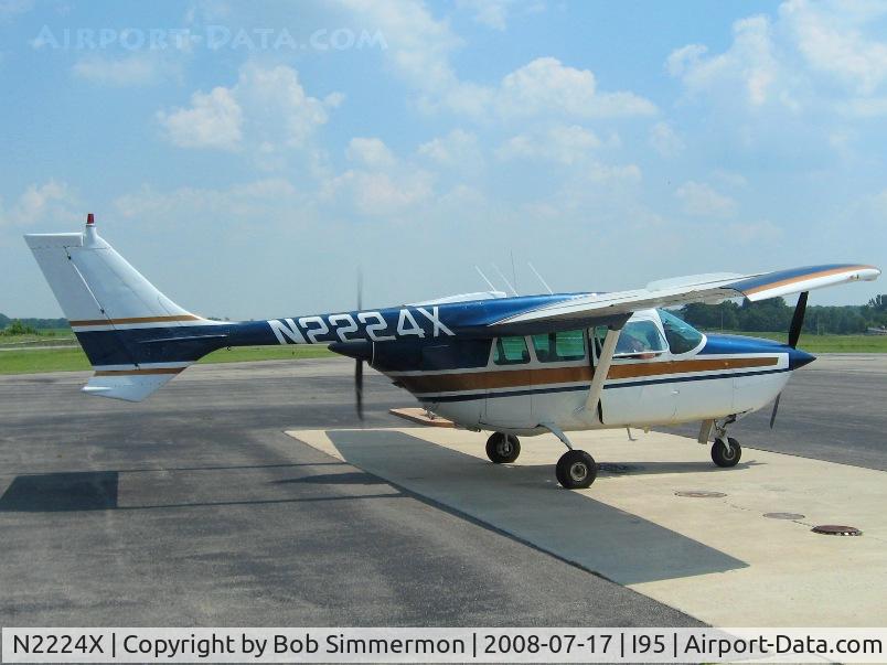 N2224X, 1965 Cessna 337 Super Skymaster C/N 337-0124, On the ramp at Kenton, OH