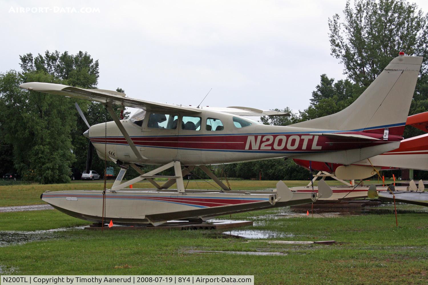 N200TL, 1966 Cessna U206A Super Skywagon C/N U206-0559, Tied down at Surfside Seaplane Base.
