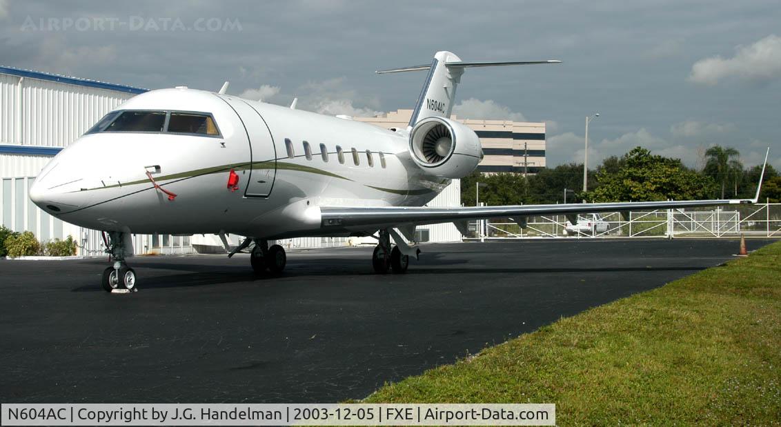 N604AC, 1981 Canadair Challenger 600 (CL-600-1A11) C/N 1012, CL600 Challenger at Ft. Lauderdale Exec Airport FL