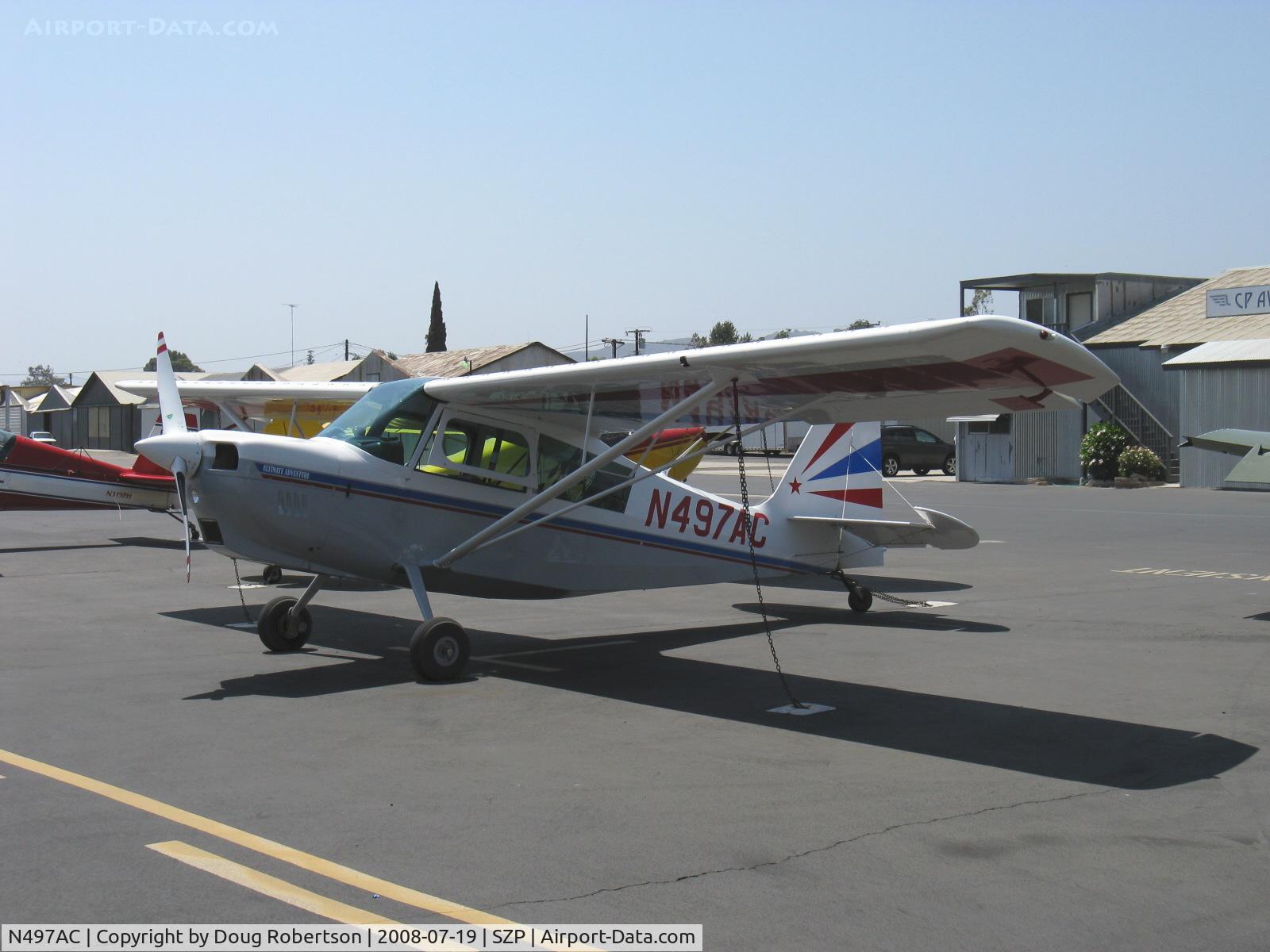 N497AC, 2005 American Champion 7GCAA Citabria C/N 497-2005, 2005 American Champion 7GCAA ADVENTURE, Superior O-360 180 Hp upgrade