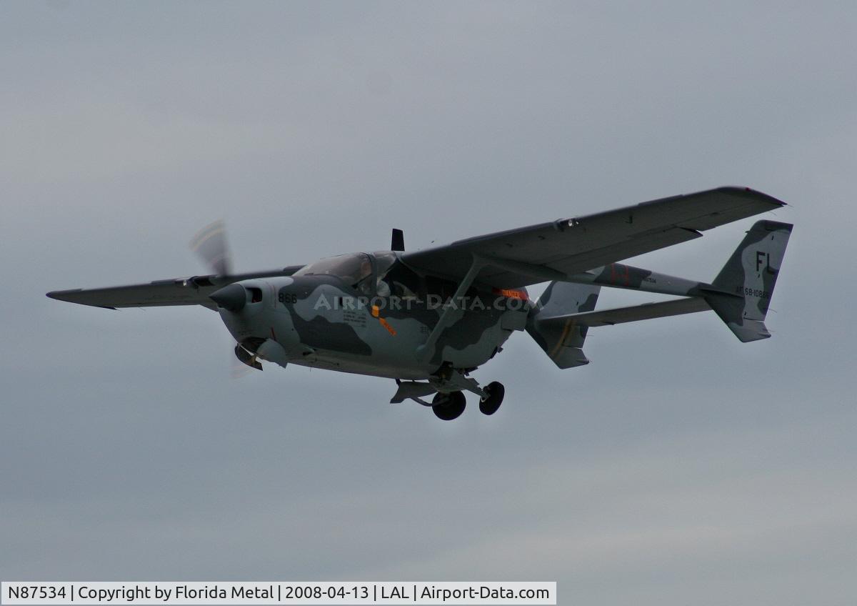 N87534, 1968 Cessna M337B (O-2A) Super Skymaster C/N 337M-0231 (68-10866), O-2