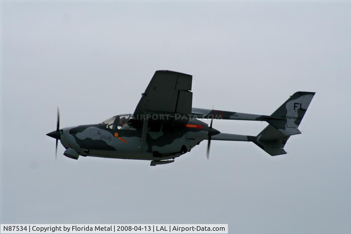 N87534, 1968 Cessna M337B (O-2A) Super Skymaster C/N 337M-0231 (68-10866), O-2
