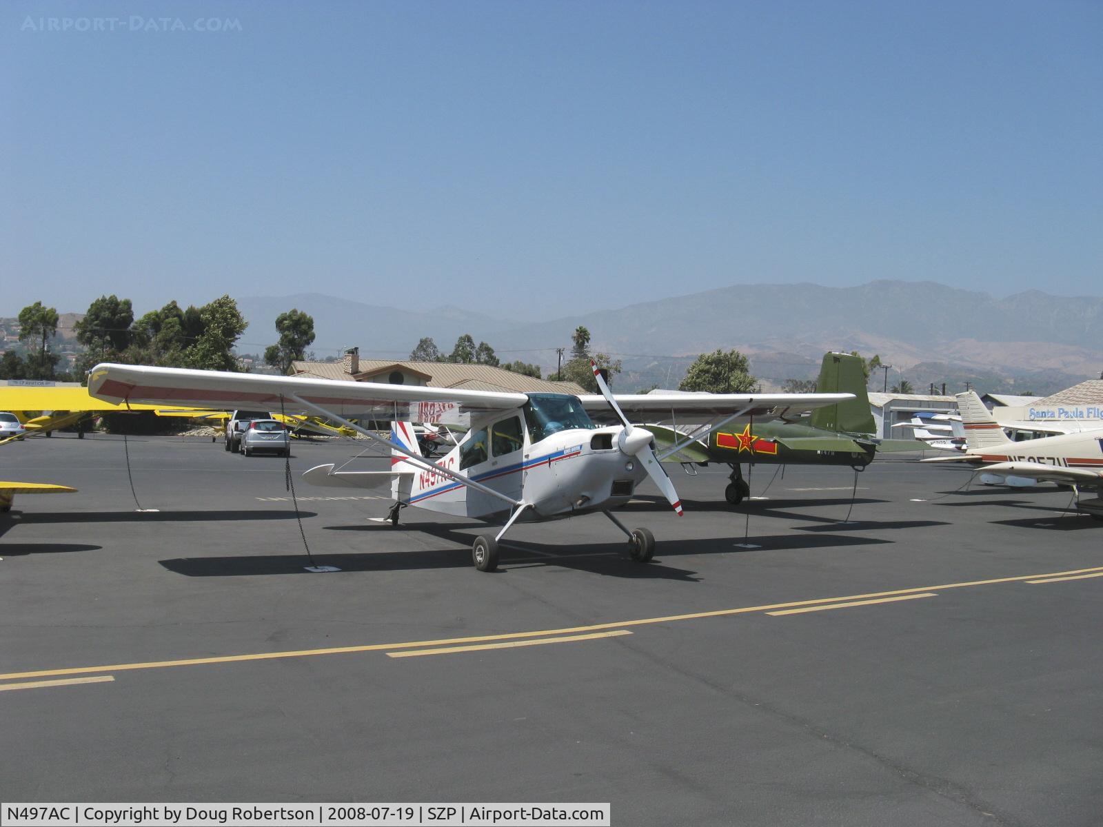 N497AC, 2005 American Champion 7GCAA Citabria C/N 497-2005, 2005 American Champion 7GCAA ADVENTURE, Superior O-360 180 Hp upgrade