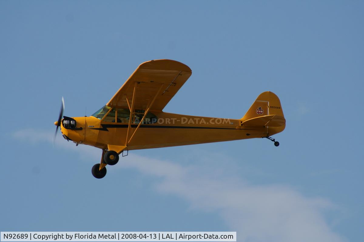 N92689, 1946 Piper J3C-65 Cub C/N 17070, Piper J3 Cub