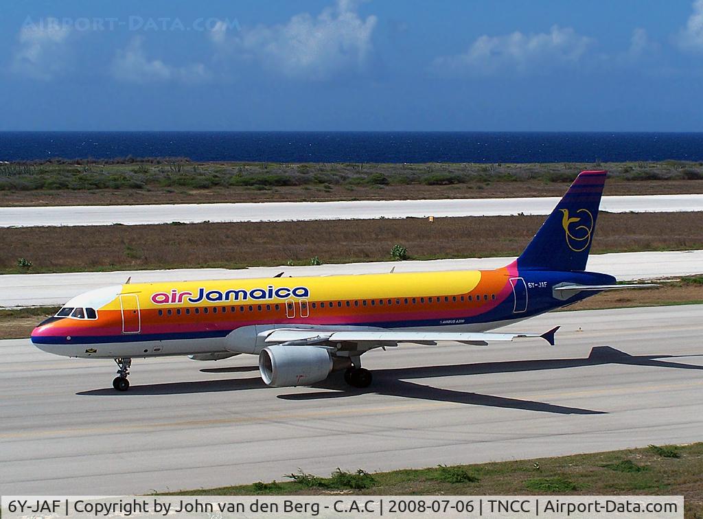6Y-JAF, 1996 Airbus A320-214 C/N 624, Air Jamaica