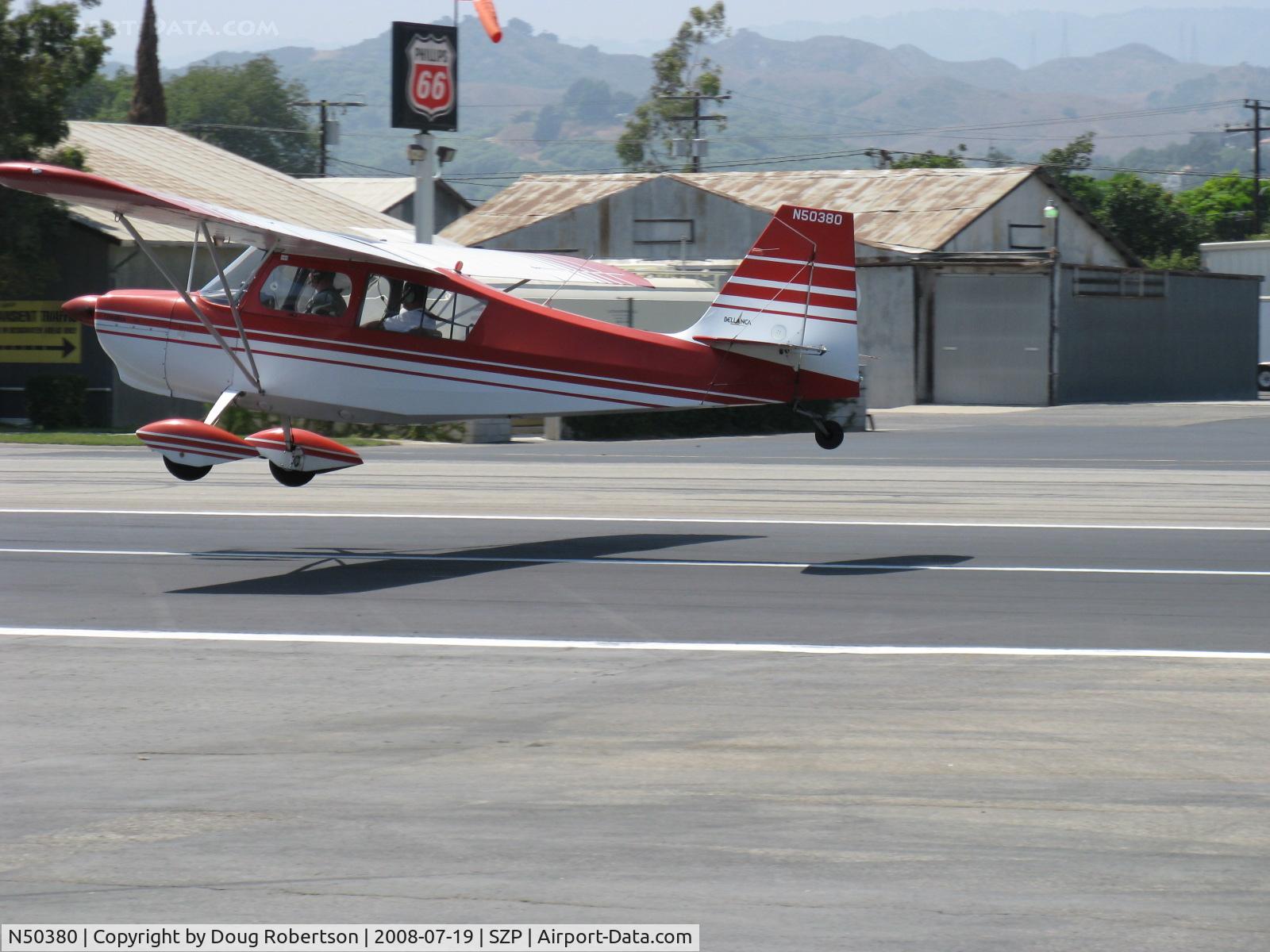 N50380, 1979 Bellanca 7ECA Citabria Citabria C/N 1291-79, 1979 Bellanca 7ECA CITABRIA, Lycoming O-235 115 Hp, takeoff Rwy 22