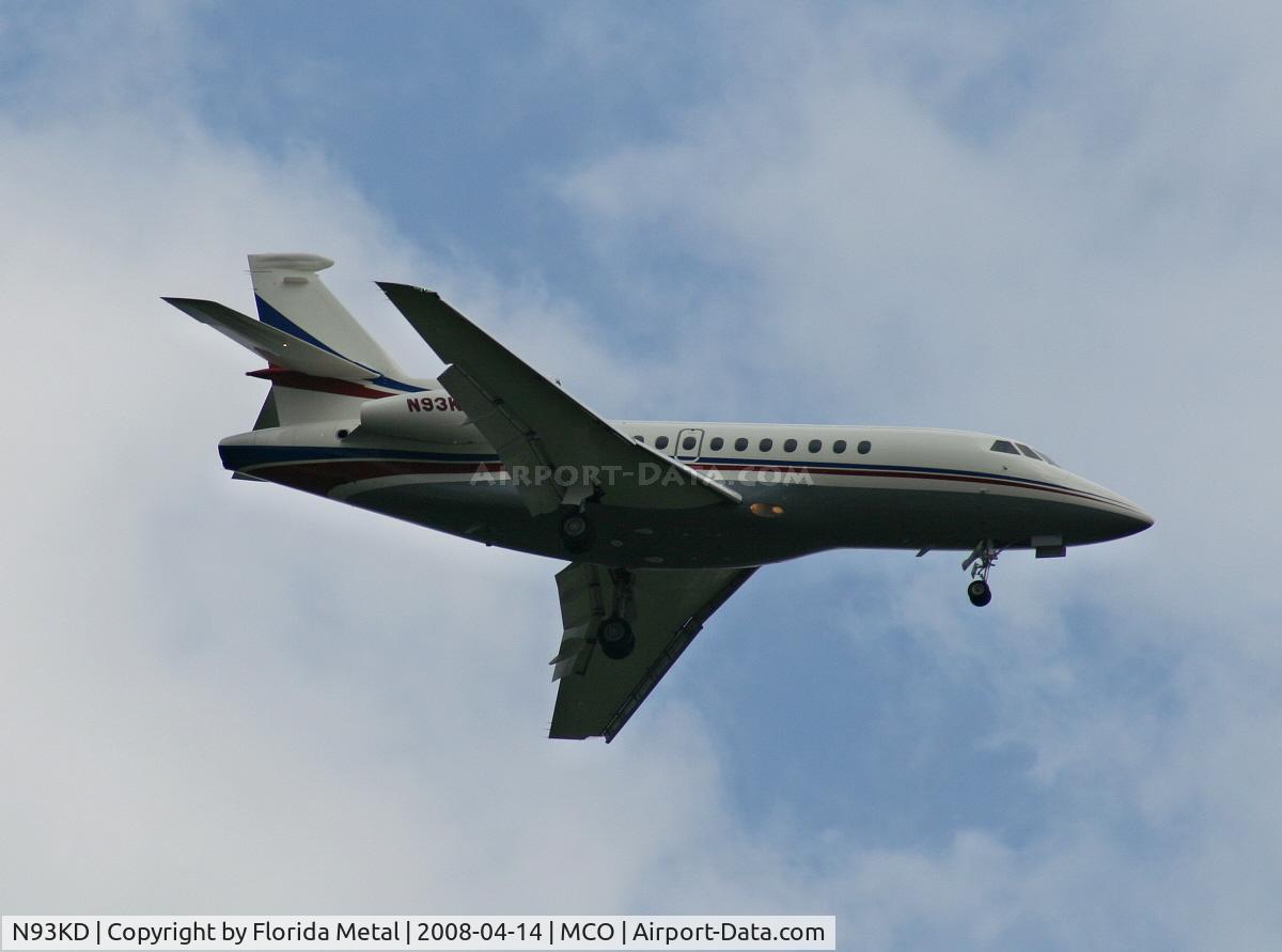 N93KD, 2007 Dassault Falcon 900EX C/N 182, Falcon 900EX