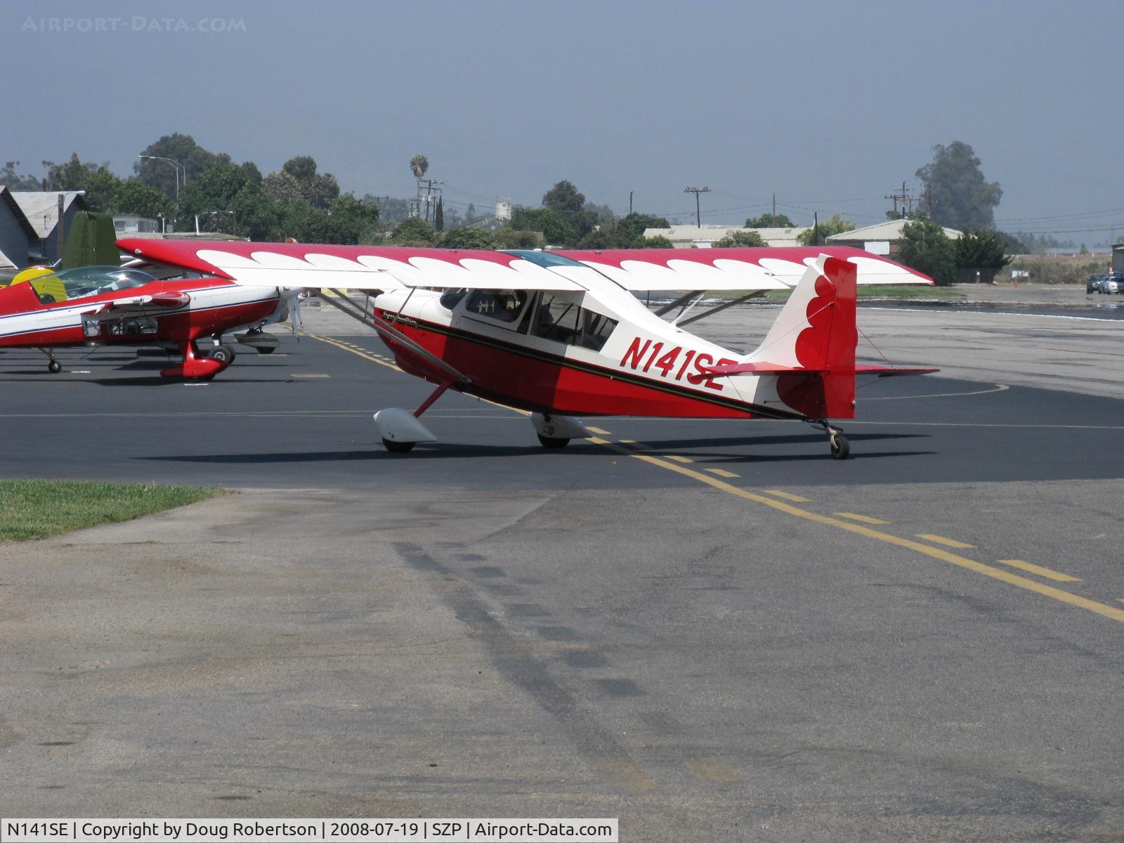 N141SE, 2006 American Champion 8KCAB Super Decathlon C/N 1024-2006, 2006 American Champion 8KCAB SUPER DECATHLON, Lycoming AEIO-360-H1B 180 Hp, taxi