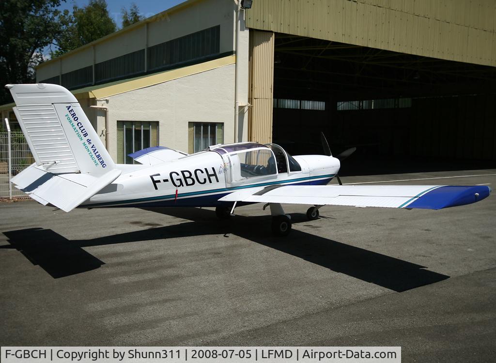 F-GBCH, Socata Rallye 180T Galerien C/N 3134, Parked in front of the Airclub...