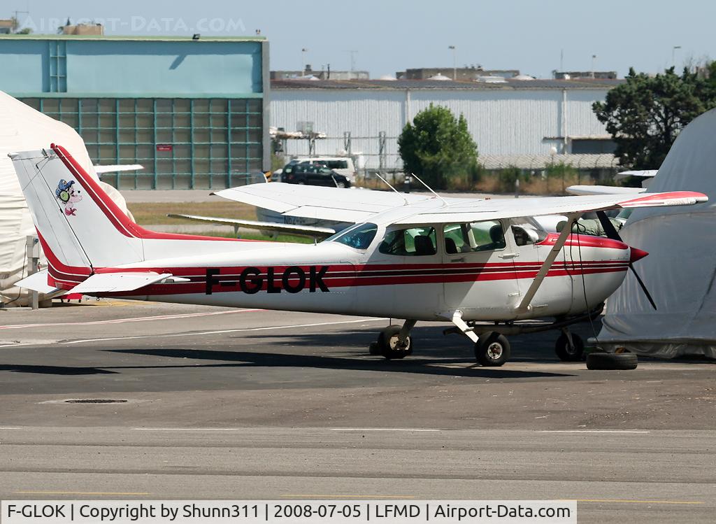 F-GLOK, Reims F172P C/N 172-75517, Parked here... Nice draw on the tail...