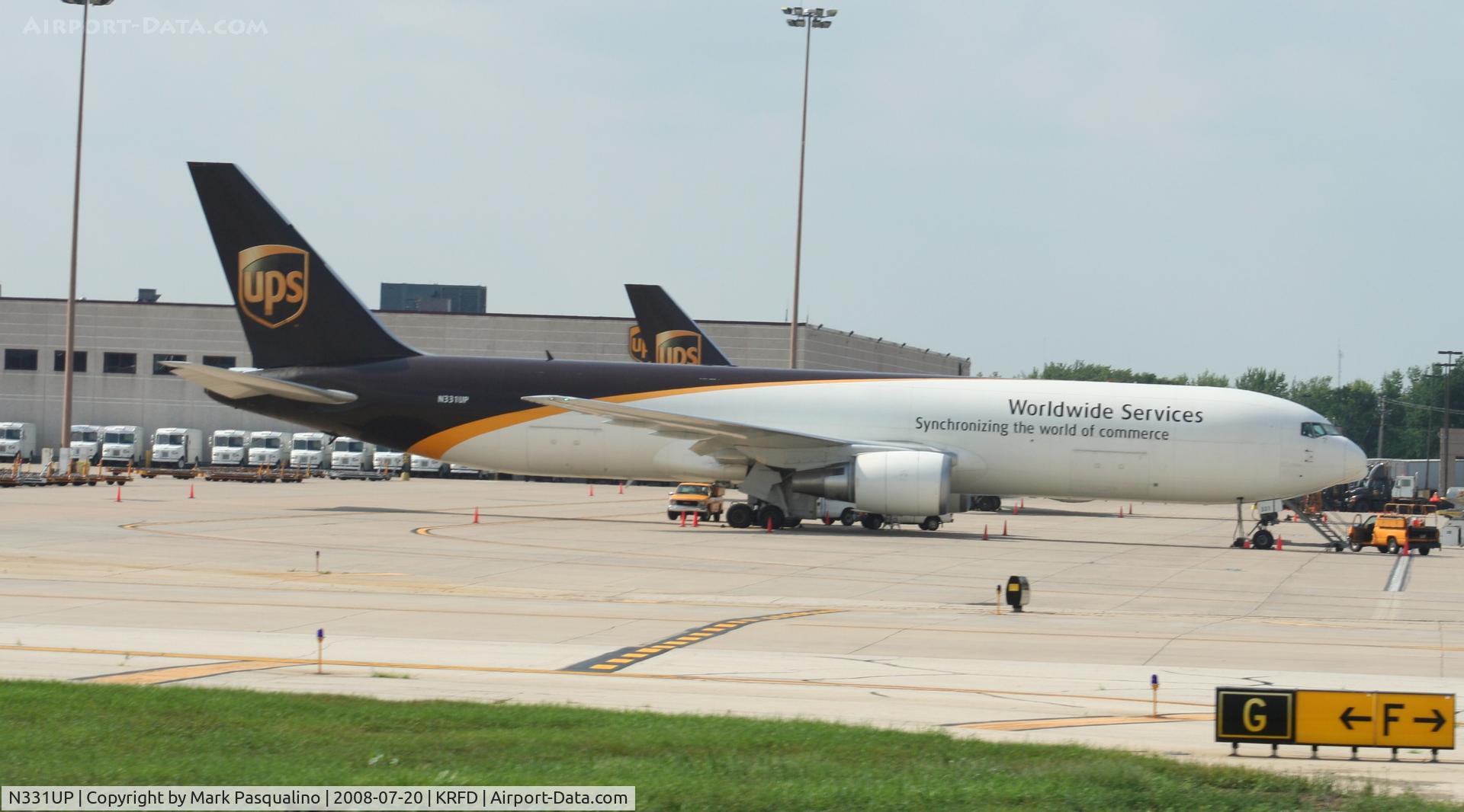 N331UP, 1999 Boeing 767-34AF C/N 27757, Boeing 767-300F
