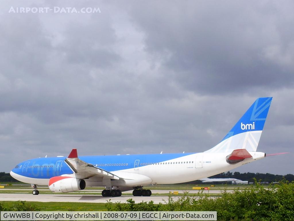 G-WWBB, 2001 Airbus A330-243 C/N 404, departing from 23R