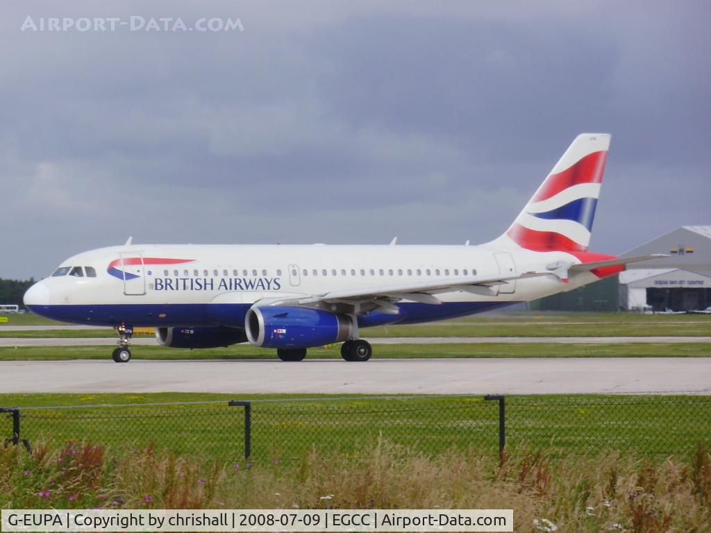 G-EUPA, 1999 Airbus A319-131 C/N 1082, British Airways