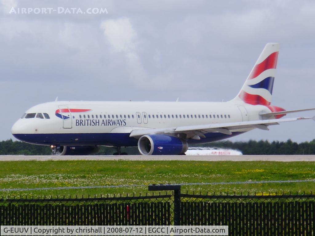 G-EUUV, 2008 Airbus A320-232 C/N 3468, brand new Airbus A320-232 for British Airways