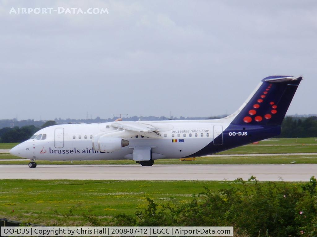 OO-DJS, 1996 British Aerospace Avro 146-RJ85 C/N E.2292, Brussels Airlines