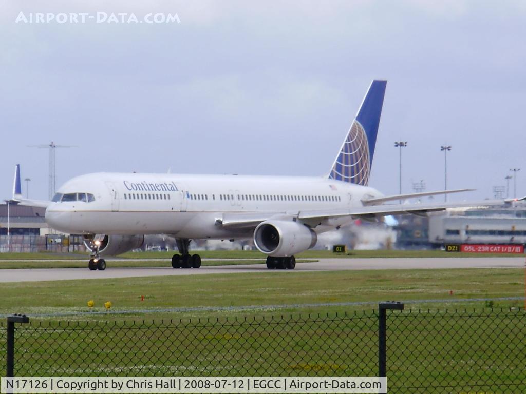 N17126, 1998 Boeing 757-224 C/N 27566, Continental Airlines