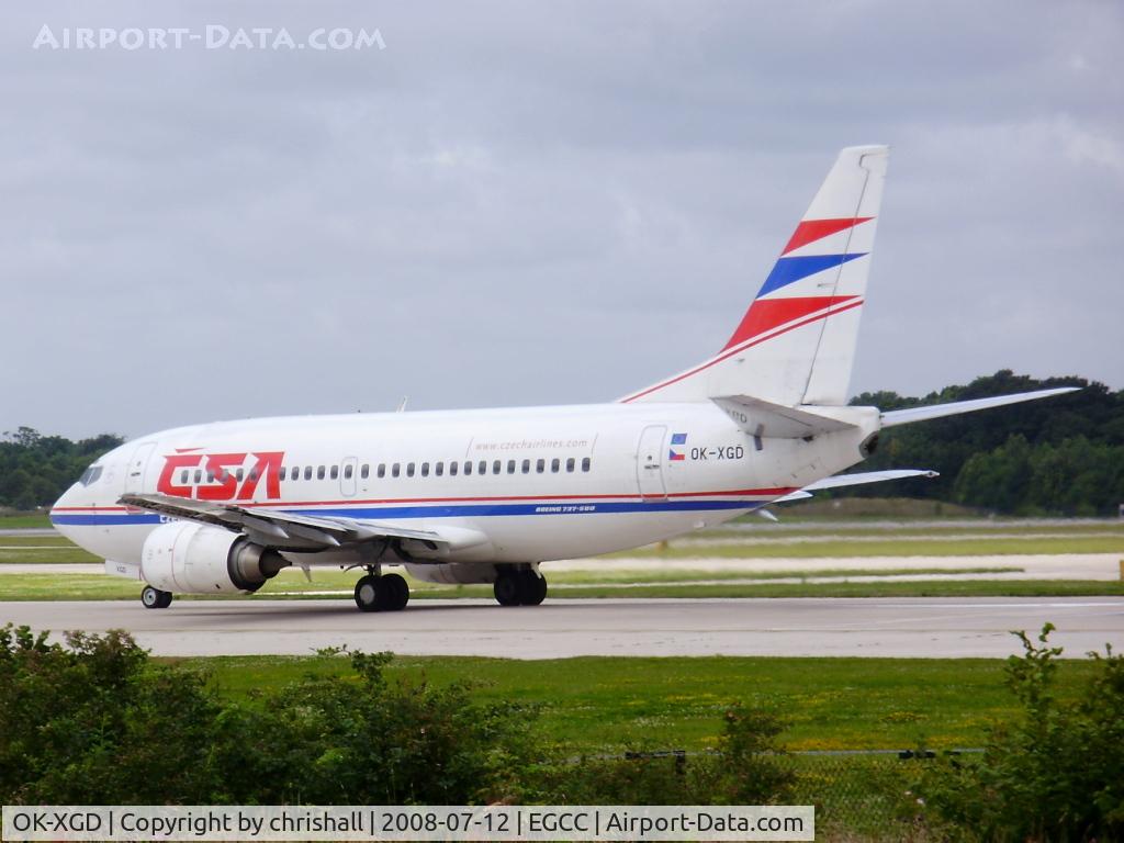 OK-XGD, 1992 Boeing 737-55D C/N 26542/2337, CSA