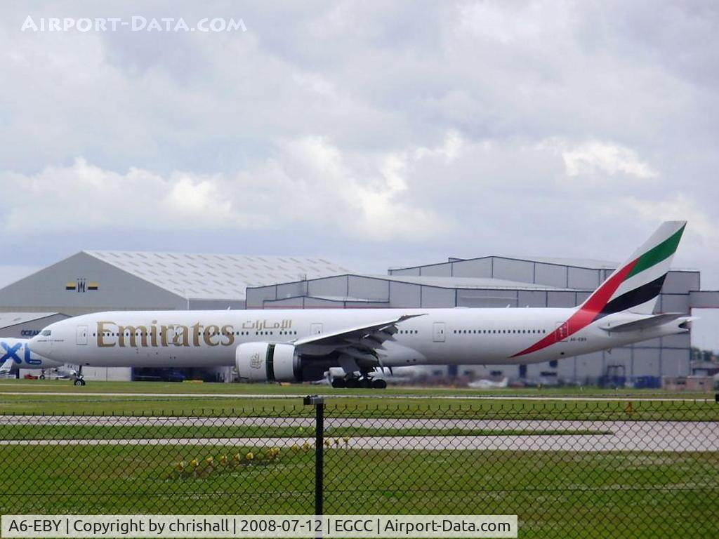 A6-EBY, 2007 Boeing 777-36N/ER C/N 33864, Emirates Boeing 777-36N/ER