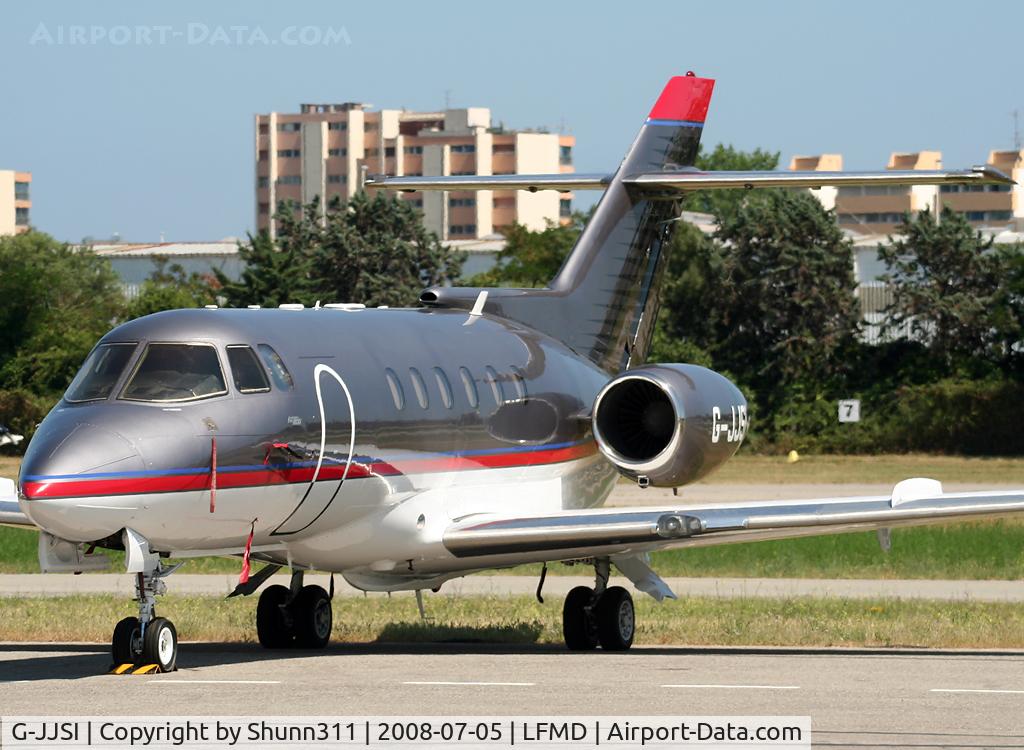 G-JJSI, 1986 British Aerospace BAe.125-800B C/N 258058, Parked here and waiting a new flight...