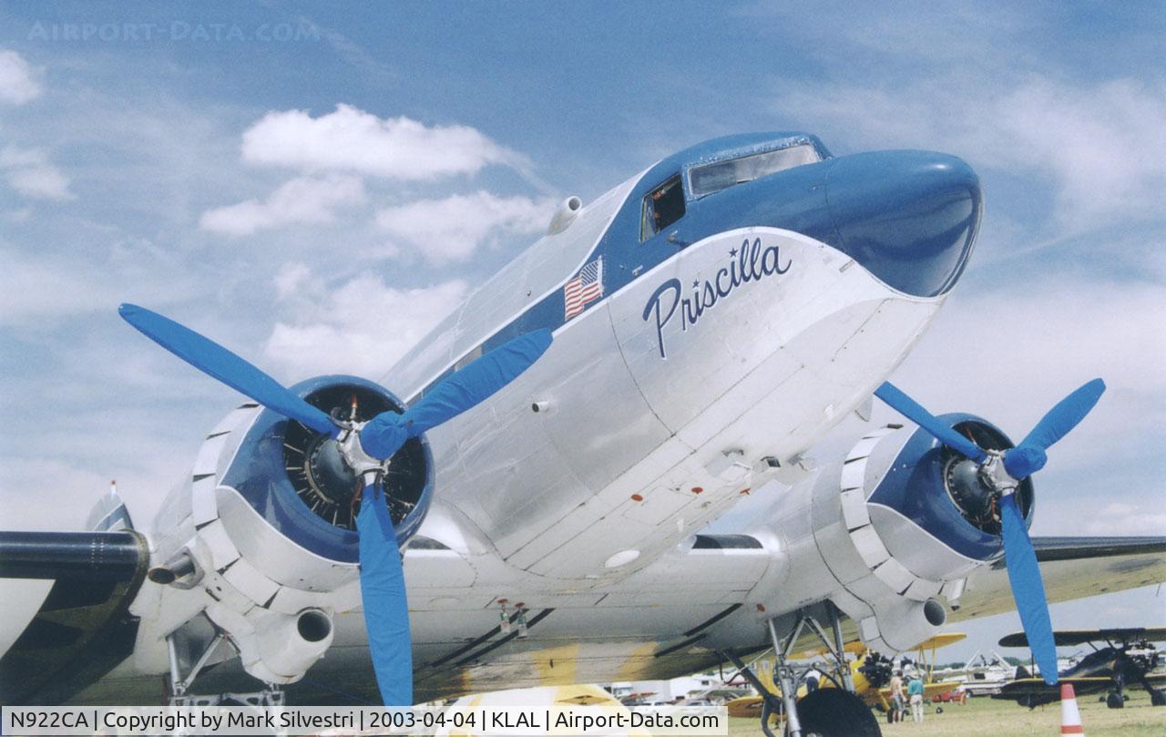 N922CA, 1940 Douglas DC-3A-S4C4G C/N 2204, Sun-n-Fun 2003
