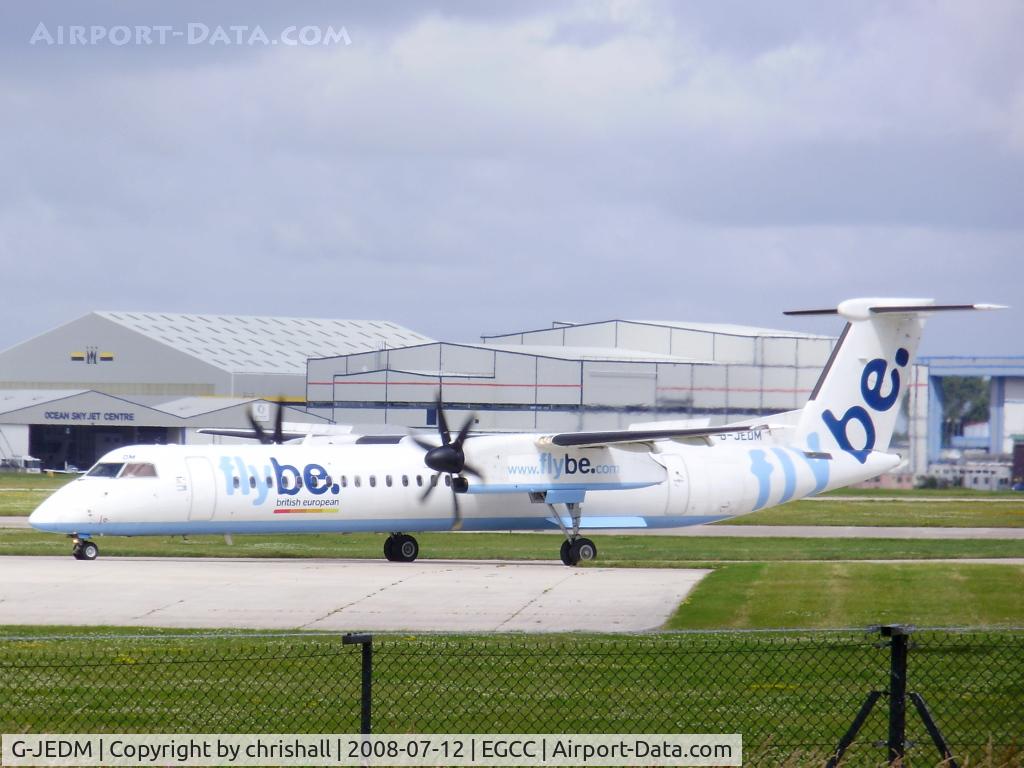 G-JEDM, 2003 De Havilland Canada DHC-8-402Q Dash 8 C/N 4077, Flybe