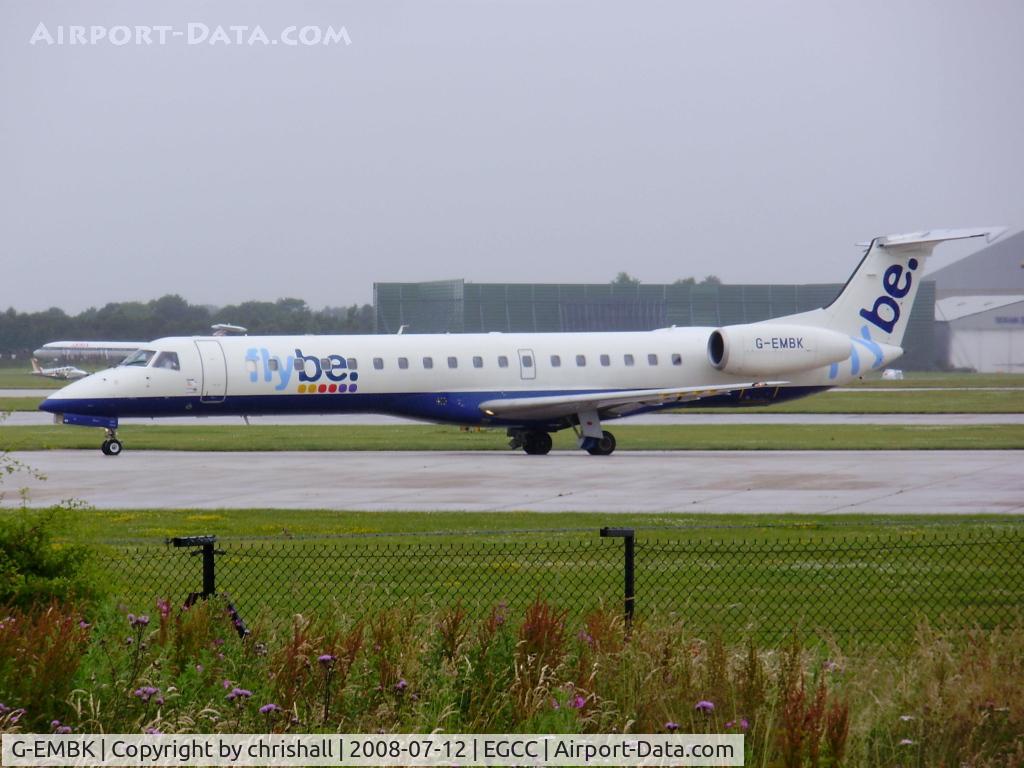 G-EMBK, 1999 Embraer EMB-145EU (ERJ-145EU) C/N 145167, Flybe