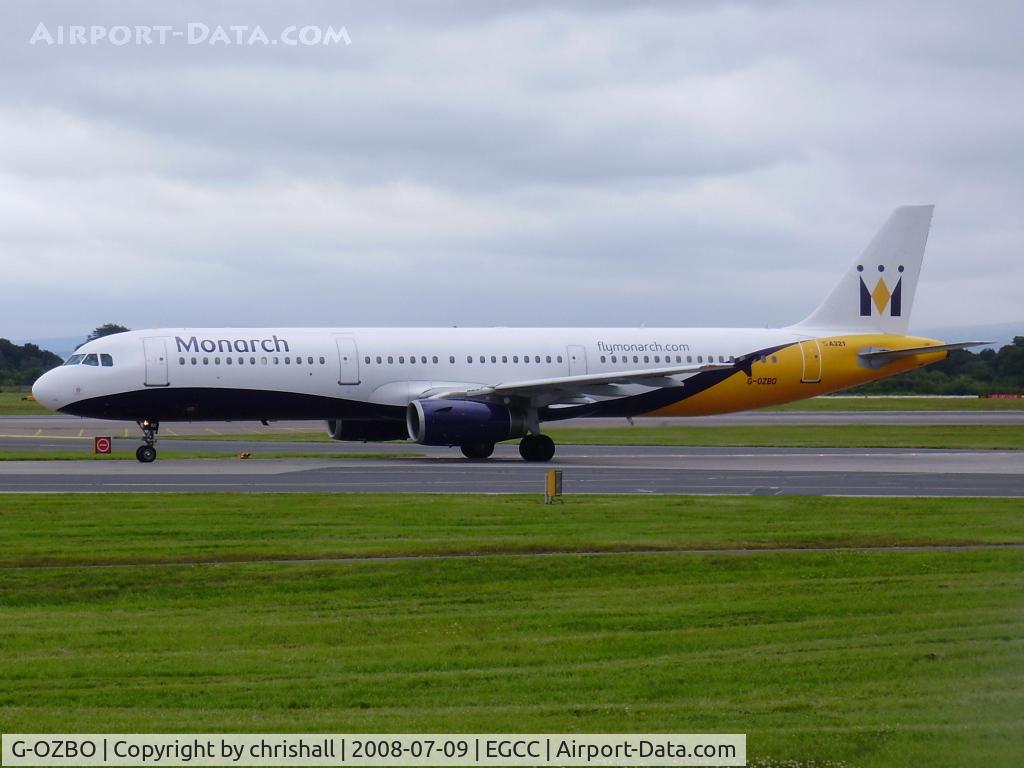 G-OZBO, 2000 Airbus A321-231 C/N 1207, Monarch Airlines