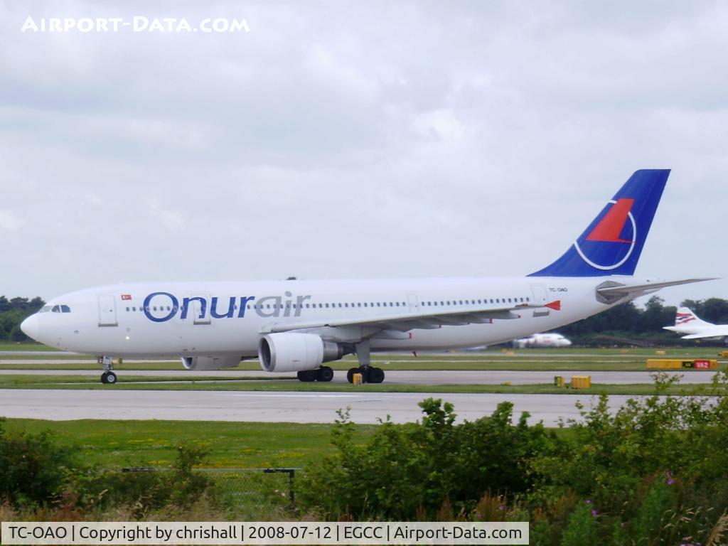 TC-OAO, 1996 Airbus A300B4-605R C/N 764, Onur Air