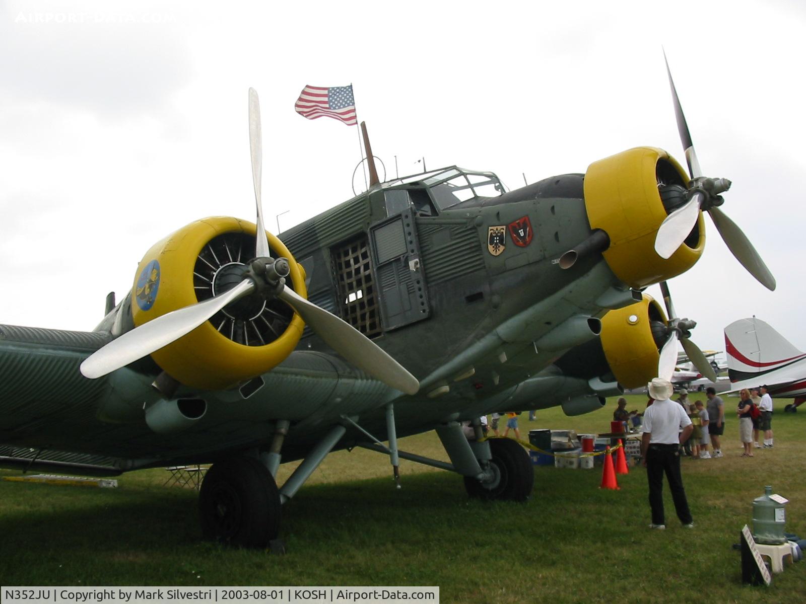 N352JU, 1941 Junkers (CASA) 352L (Ju-52) C/N 67, Oshkosh 2003