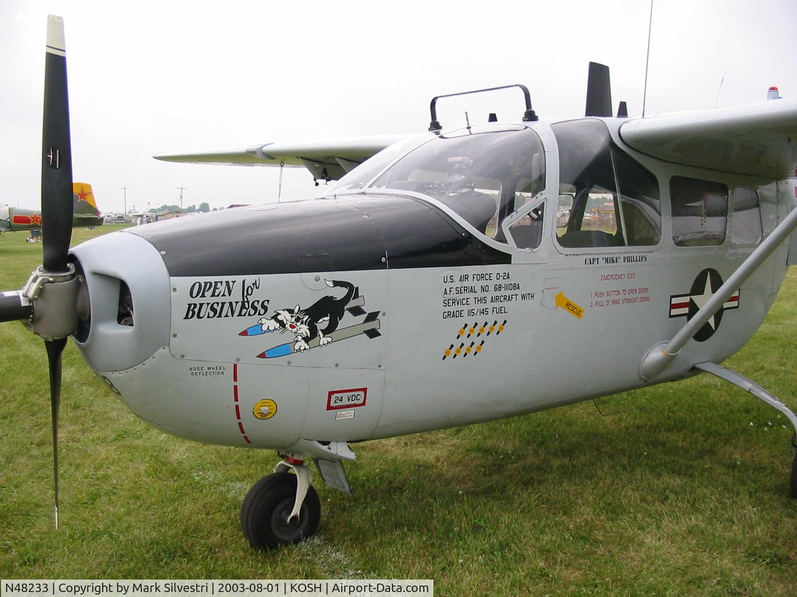 N48233, 1968 Cessna M337B (O-2A) Super Skymaster C/N 337M-0294, Oshkosh 2003