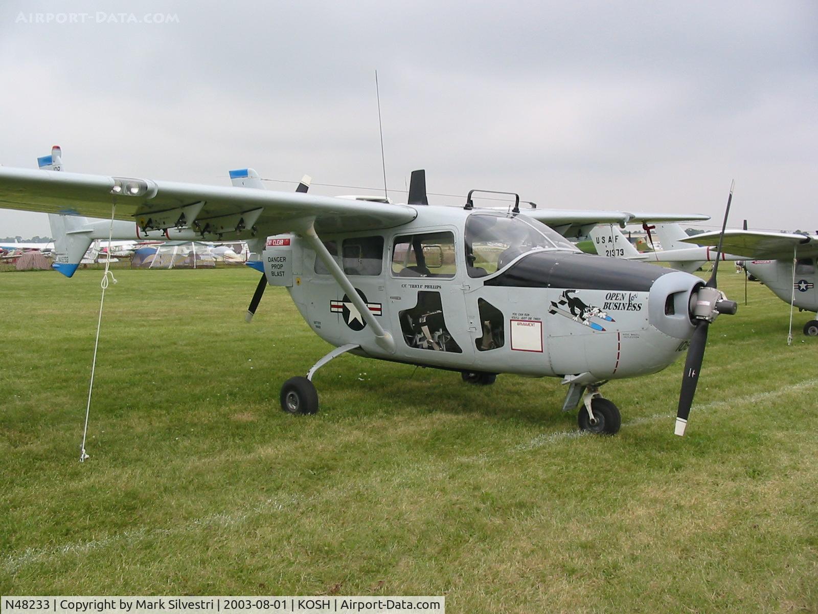 N48233, 1968 Cessna M337B (O-2A) Super Skymaster C/N 337M-0294, Oshkosh 2003