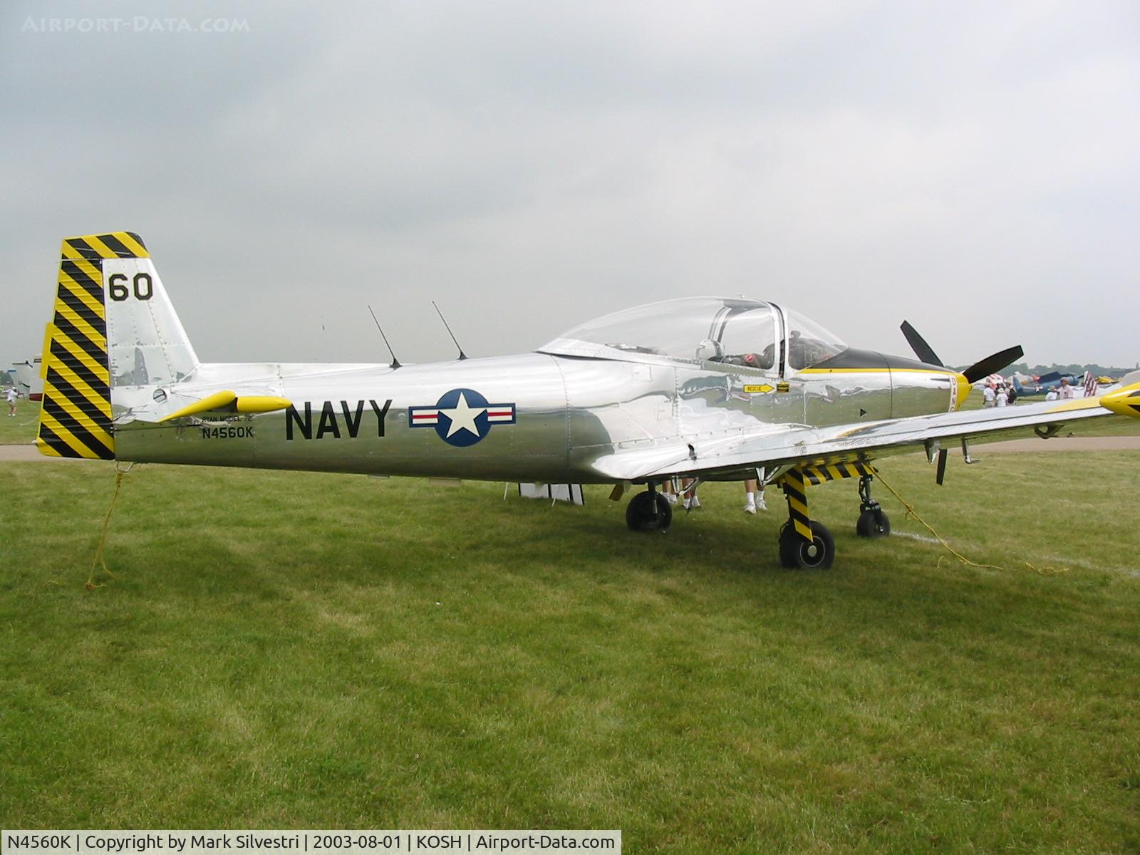 N4560K, 1948 Ryan Navion A C/N NAV-4-1560, Oshkosh 2003