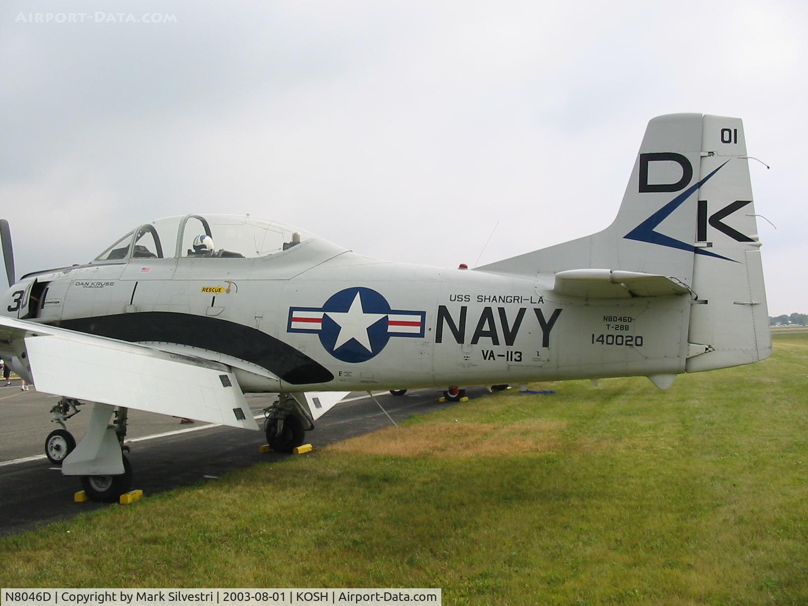 N8046D, 1954 North American T-28B Trojan C/N 219-19 (140020), Oshkosh 2003
